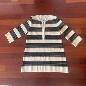 Authentic Striped Chanel Tunic Dress